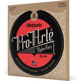 Myg Plus Daddario EJ49 Klasik Gitar Tel Seti, Pro-Arte, Silverplated Woun - 3 Renk Sunburst