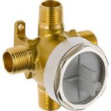 Myg Plus Delta Faucet R11000 3 Ayar ve 6 Ayar Özel Duş Yönlendirici Vana Kiti, Delta Duş Trim Kitleri Için Kaba Kit, Pirinç Yapı, R11000 - Adaçayı Yeşili