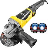 Myg Plus Devir Ayarlı Avuç Içi Spiral Taşlama Makinası 2800W 115-125 mm 2 Adet Inox Disk Hediyeli.