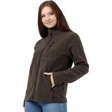 Myg Plus Genıus Store Kadın Polar Tam Fermuarlı Outdoor 3 Cepli Spor Polar Ceket (Haki/s) - 0-Gri - 0 - 1 Yaş