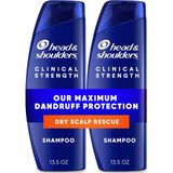 Myg Plus Head & Shoulders Klinik Kepek Savunması + Kuru Saç Derisi Kurtarma Şampuanı 13 Oz Ikiz Paket