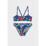 Myg Plus Kız Çocuk Çok Renkli Bikini Multi 6-7 Yaş Multi