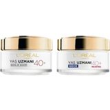 Myg Plus L’oréal Paris Yaş Uzmanı 40+ Kırışıklık Karşıtı Sıkılaştırıcı Krem & Yaş Uzmanı 40+ Kırışıklık Karşıtı Sıkılaştırıcı Gece Kremi Cilt Bakım Seti