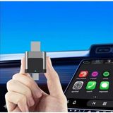 Myg Plus Mini Ergonomik 2in1 Kablosuz Carplay ve Android Auto Adaptörü