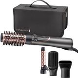 Myg Plus Remington Döner Sıcak Hava Fırçası (Otomatik) Curl & Straight 3'ü 1 Arada Iyon Şekillendirici: Hacim, Bukleler ve Pürüzsüz Stiller, 4 Ataşman (Hacim Şekillendirici, Saç Maşası, Şekillendirme Yoğunlaşt