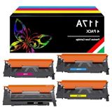 Myg Plus Toner Kartuşu Hp 117A Renkli Lazer 150NW Mfp 179FNW 178NW 150A 178NWG 179FWG 179 178 150 W2070A W2071A W2072A W2073A Yazıcı ile Uyumlu (Siyah Camgöbeği Sarı Macenta 4 Adet Paket) (Bunl) (Bun4 Renkte) - Ahşap - 0,5