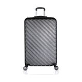 Mygeppetobag %100 Abs Kullanışlı Renkli Ekstra Dayanıklı Kabin Boy Valiz Gri