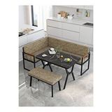 Mygusi Src Serisi Balkon, Bahçe, Cafe, Köşe Takımı, Balkon Köşe Takımı - Bendir Masalı - Cappucino Bej
