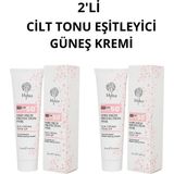 Myhica Cilt Tonu Eşitleyicii Güneş Kremi 2'li