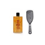 Myhica Işıltılı Saç & Vücut Nemlendirici Yağ - 100 Ml + Pro Üç Boyutlu Saç Fırçası -01