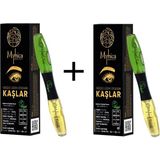 Myhica Kaş ve Kirpik Bakım Yağı Argan Yağlı Doğal E Vitamin Vegan Colagen 20ML x 2 Adet