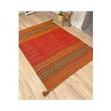 MYHOME HALI Trb-01 Iskandinav Pamuk Kilim El Dokuma Kiremit