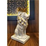 Myk Hediye Ve Sanat Atölyesi Aslan Kral Büyük Boy Heykel
