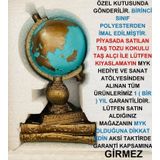 Myk Hediye Ve Sanat Atölyesi Dünya Kristal Küre Ofis Hediyesi