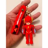 MYK Hediye ve Sanat Atölyesi Justice League 3D Silikon Anahtarlık Karakter Çanta & Araba Süsü