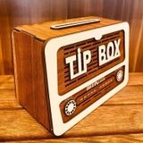 Myk Hediye Ve Sanat Atölyesi Tip Box Bahşiş Kutusu Kumbara Otel Restoran Cafe Spa Merkezi Toptan Satış 1 Adet