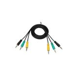 Mykablo 3'lü 3.5 Mm Stereo 5.1 Ses Sistemi Kablosu - 1.5 Metre