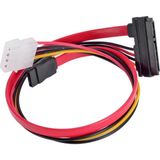 Mykablo 7+15 22 Pin Power/data Sata To 4-Pin Ide Molex Power Sata Port Konnektör Kablo