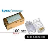 Mykablo Amp Cat. 5 RJ45 Jack - 100 Adet