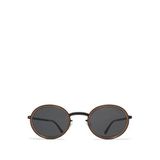 Mykita Berthold 726 Black Taupe Metal Unisex Güneş Gözlüğü - Siyah