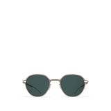 Mykita Leica Ml18 Mattesilver Red Edges Metal Unisex Güneş Gözlüğü - Gümüş