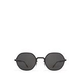 Mykita Lite Santana Black Darkgrey Solid C002 Titanyum Unisex Güneş Gözlüğü - Siyah