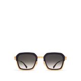 Mykita Misty A76 Ggd Milky Indigo C768 Parlak Rengi Siyah Çelik Unisex Güneş Gözlüğü - Altın