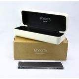Mykita Mykıta Hande Made Whıte Case Beyaz Kucuk ve Orta Boy Gözlük / Güneş Gözlüğü Kutusu Kılıfı