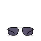 Mykita Mykita Leica Ml 16 Black Grey Titanyum Unisex Güneş Gözlüğü - Antrasit