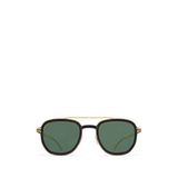 Mykita Mylon Alder 585 Pitch Black Glossy Gold Metal Unisex Güneş Gözlüğü