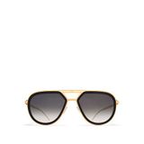 Mykita Mylon Cypress Mh7 Rbx C585 Siyah Parlak Titanyum Unisex Güneş Gözlüğü - Altın