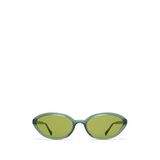 Mykita Toto 271 Misty Green Pearl Metal Unisex Güneş Gözlüğü - Yeşil