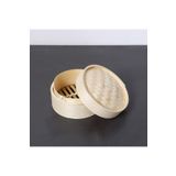 Mylamp Dim-Sum Bambu Buharda Pişirme ve Saklama Kabı 14 cm