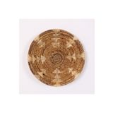 Mylamp Kaunos 50x12 cm Çap- Doğal Abaka Duvar Tabağı