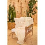 Mylasa Home %100 Pamuk Definite Desenli Çok Amaçlı Koltuk Şalı 130 X 170 (Kırlentsiz)