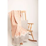 Mylasa Home %100 Pamuk Pan Desenli Çok Amaçlı Koltuk Şalı 130 X 170 (Kırlentsiz)