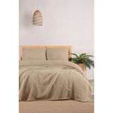 Mylasa Home Definite Çift Kişilik Yatak Örtüsü Seti 230 x 250 - Bej - 230 x 250 cm