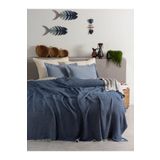 MYLASA HOME Double Face Planets 4 Katlı Müslin Yatak Örtüsü Çift Kişilik 220x240cm