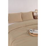 Mylasa Home Mylasahome Definite Tek Kişilik Kişilik Yatak Örtüsü Seti 180 x 230 - Bej - 180 x 230 cm