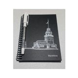 MyLifeTrend Siyah Yapraklı Defter ve Jel Kalem