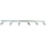 Mylight 6 lı Altılı led spot tavan avize 120 cm gövde tasarruflu led ampul(en iyi marka ile) sevk(beyaz ve siyah renk gövde) ampul renk tercihi mevcut