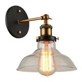 Mylight Retro Bal Camlı Aplik Eskitme 22 cm