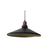 Mylight Retro Siyah Mat Bakır Askı Tekli Sarkıt 42 cm - 1