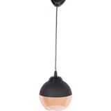 Mylight Retro Tekli Top Cam Sarkıt Avize 17 cm - Siyah