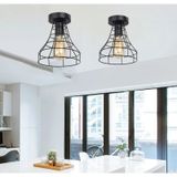 Mylight S Retro Rustik Konik Kafes Armatür Avize