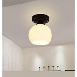 Mylights 15 cm E27 Duylu Modern Spor Opal Camlı Tavan Avize Cap