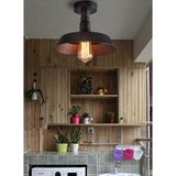 Mylights 30 cm Retro Rustik Metal Avize Plofonyer Tavan Avize