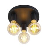 Mylights 30 cm Retro Üçlü Plofonyer Tavan Avize