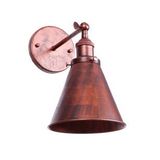 Mylights Bakır Eskitme Konık Retro Rustik Aplik E27 Duylu