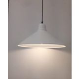 Mylights Beyaz İçi Beyaz Metal Sarkıt Avize 38Cm